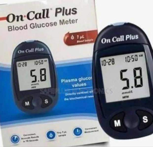 Glucometer - Blood Sugar Level Portable Machine - main view