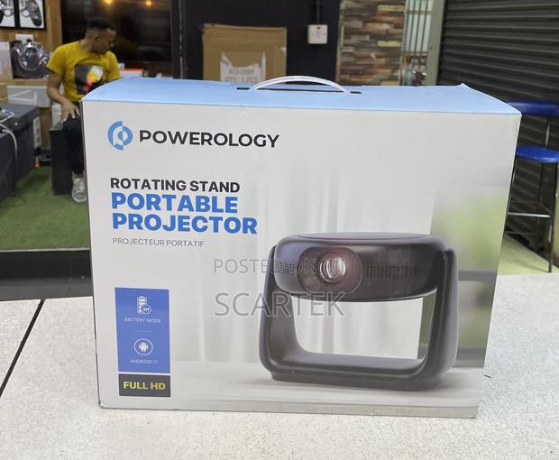 Powerology Portable Projector - main view