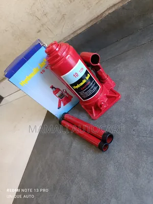 10 Ton Heavy-Duty Bottle Jack ,Smooth Controlled Lifting
