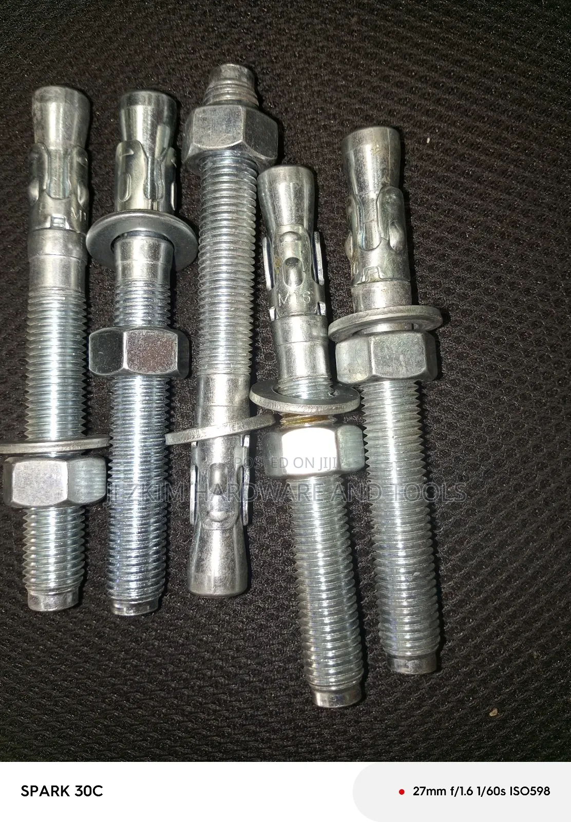 Anchor Bolts M16 by 140mm