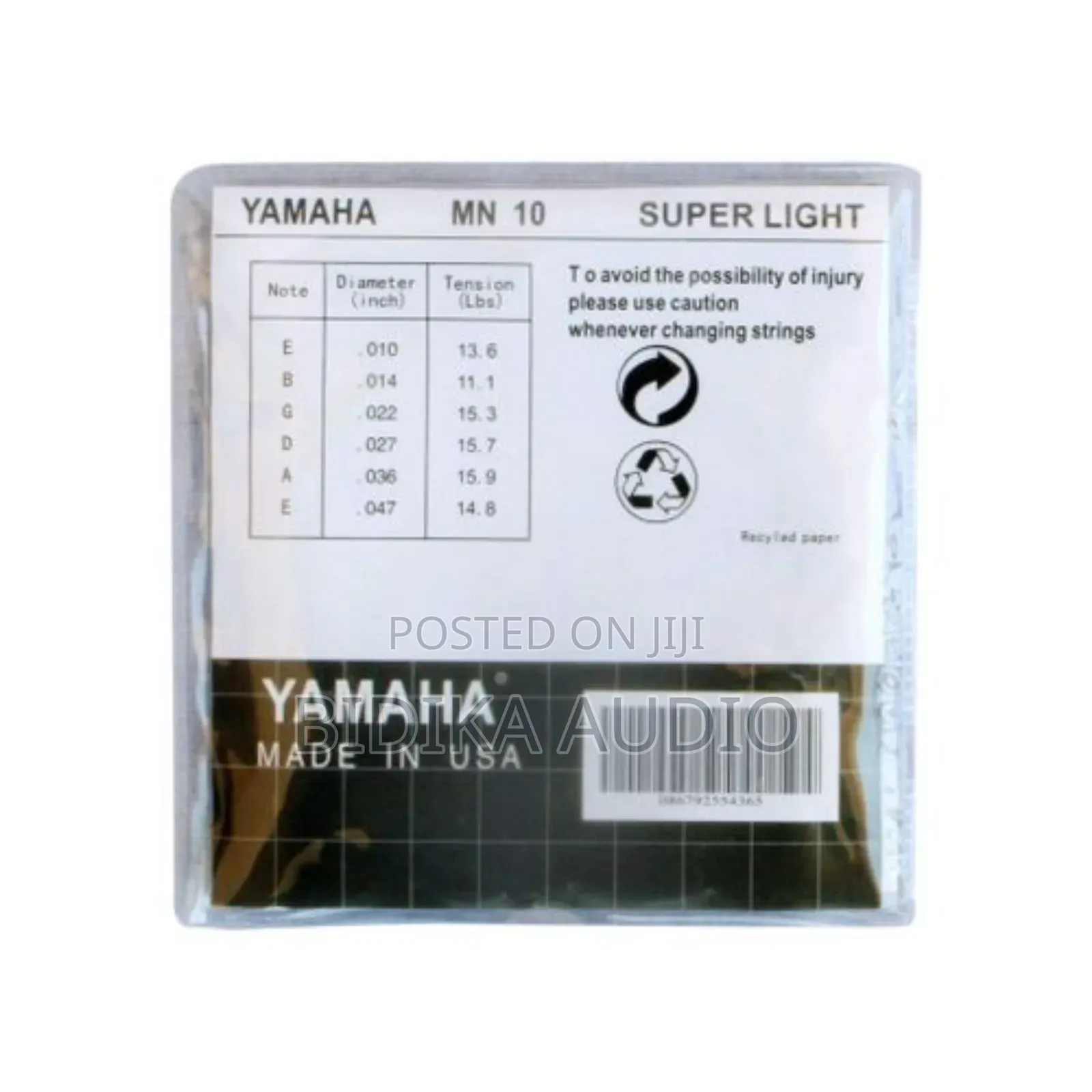 Quality Yamaha Acoustic Guitar Strings