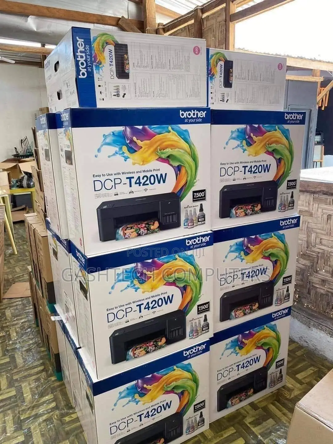 Brother DCP-T420w Wireless Colored Printer