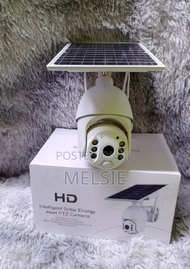 Solar Camera Powered PTZ 360° CCTV 4g Enabled