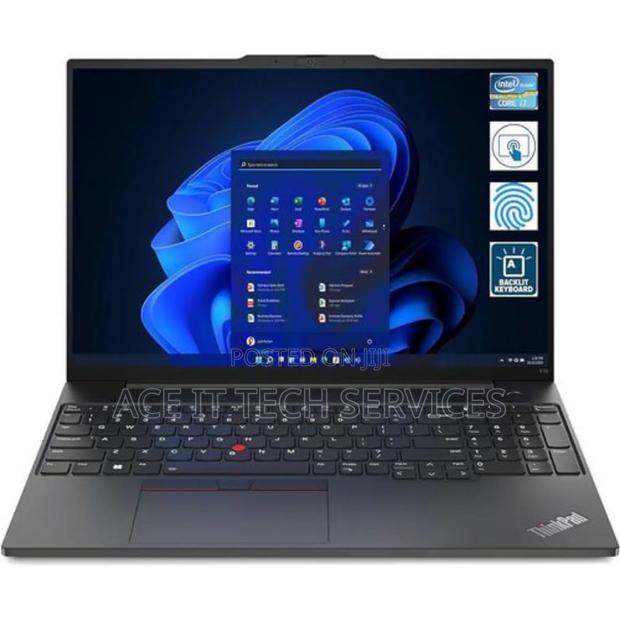 New Laptop Lenovo ThinkPad E16 G1 8GB Intel Core I7 SSD 512GB