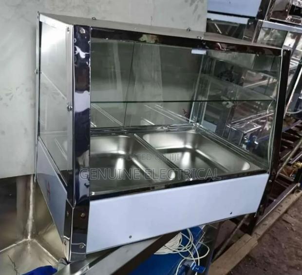 Slanted Front Chips Warmer Display - main view