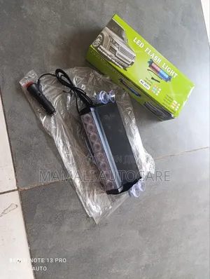 Waterproof 8 Led Strobe Light, 12v