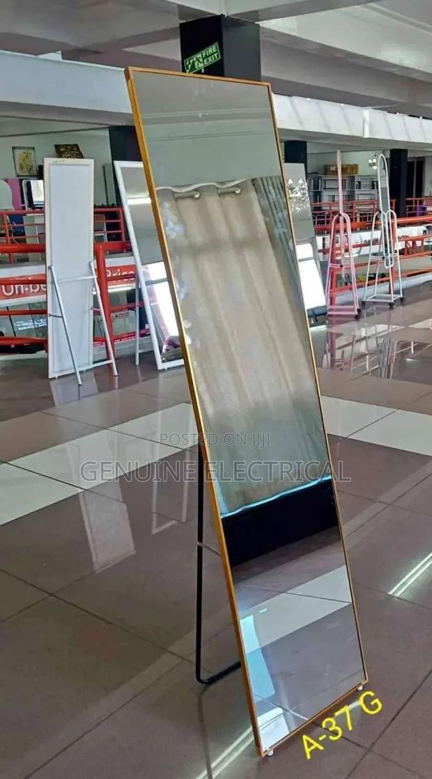Stand Alone Mirrors With Metallic Frame - main view