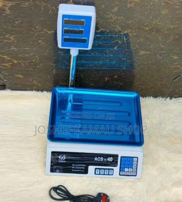 40 KGS Digital Weighing Scale With Arm WG-40GS