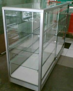 Stainless Steel Glass Display - thumbnail 2