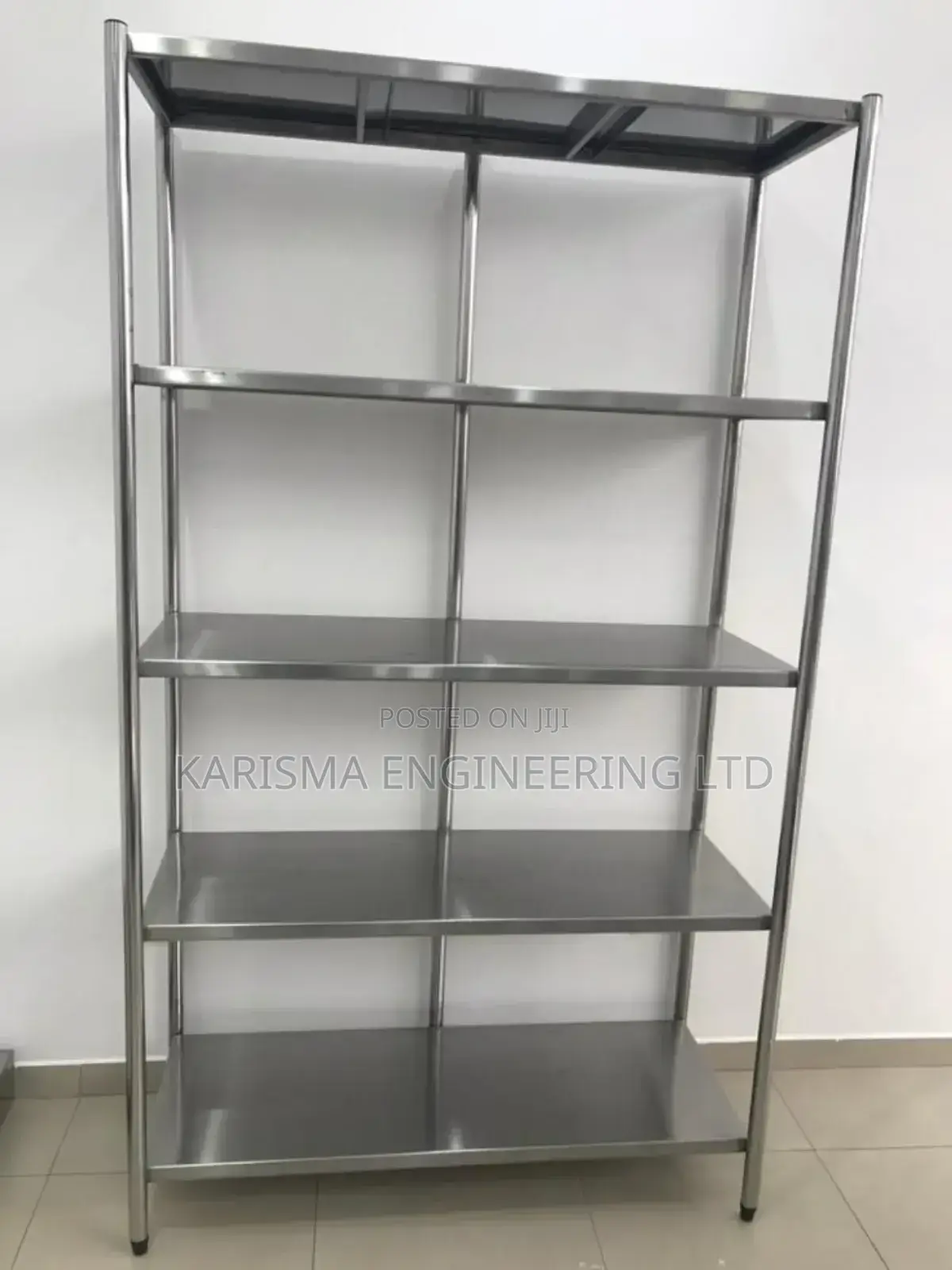 Firm Sturdy Storage Racks Round Tubes