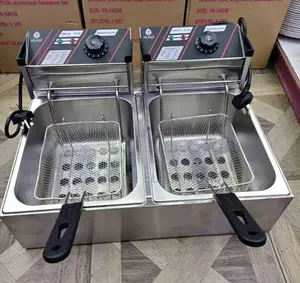 Fryer**Double (6l+6l) 12litres Commercial Double Deep Fryer