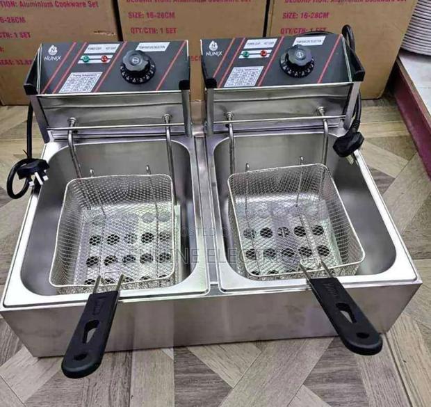Fryer**Double (6l+6l) 12litres Commercial Double Deep Fryer