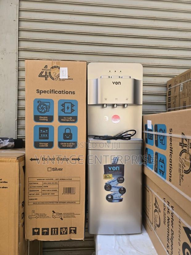 Von 3taps Hot Normal and Cold Water Dispenser - main view