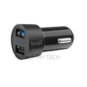 Budi Car Charger Dual Port USB 12w/2.4a
2 USB Ports