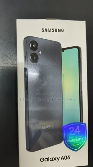 New Samsung Galaxy A06 64 GB Black