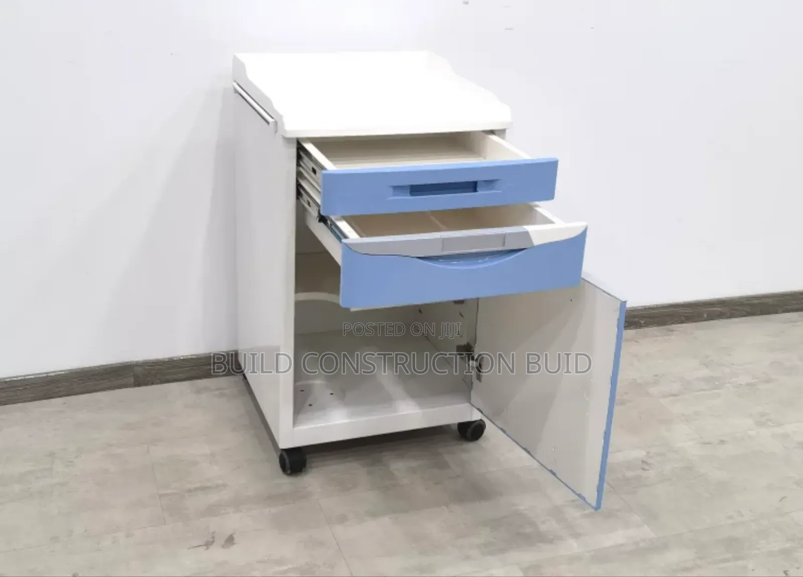 ABS Patient Hospital Bedside Cabinet Unit