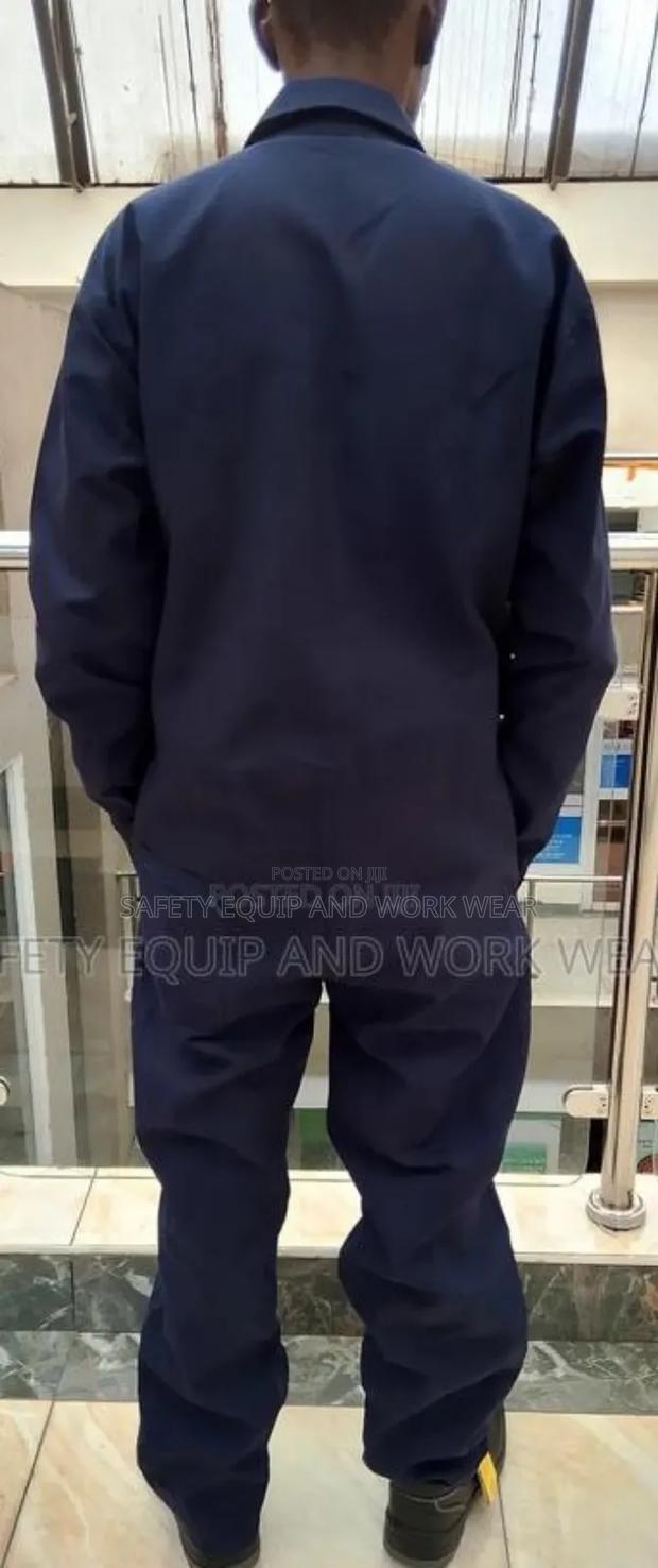 Plain Safety Coverall - main view