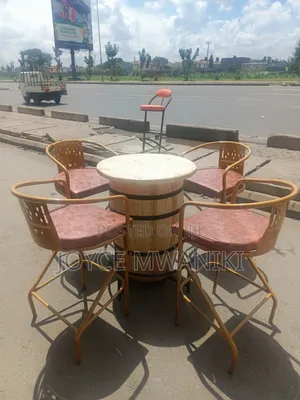 High Bar Set or 4 Chairs and a Table ,
