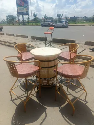 High Bar Set or 4 Chairs and a Table ,