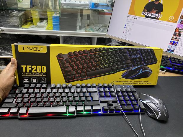 Gaming Keyboard Plus Mouse Combo RGB - main view