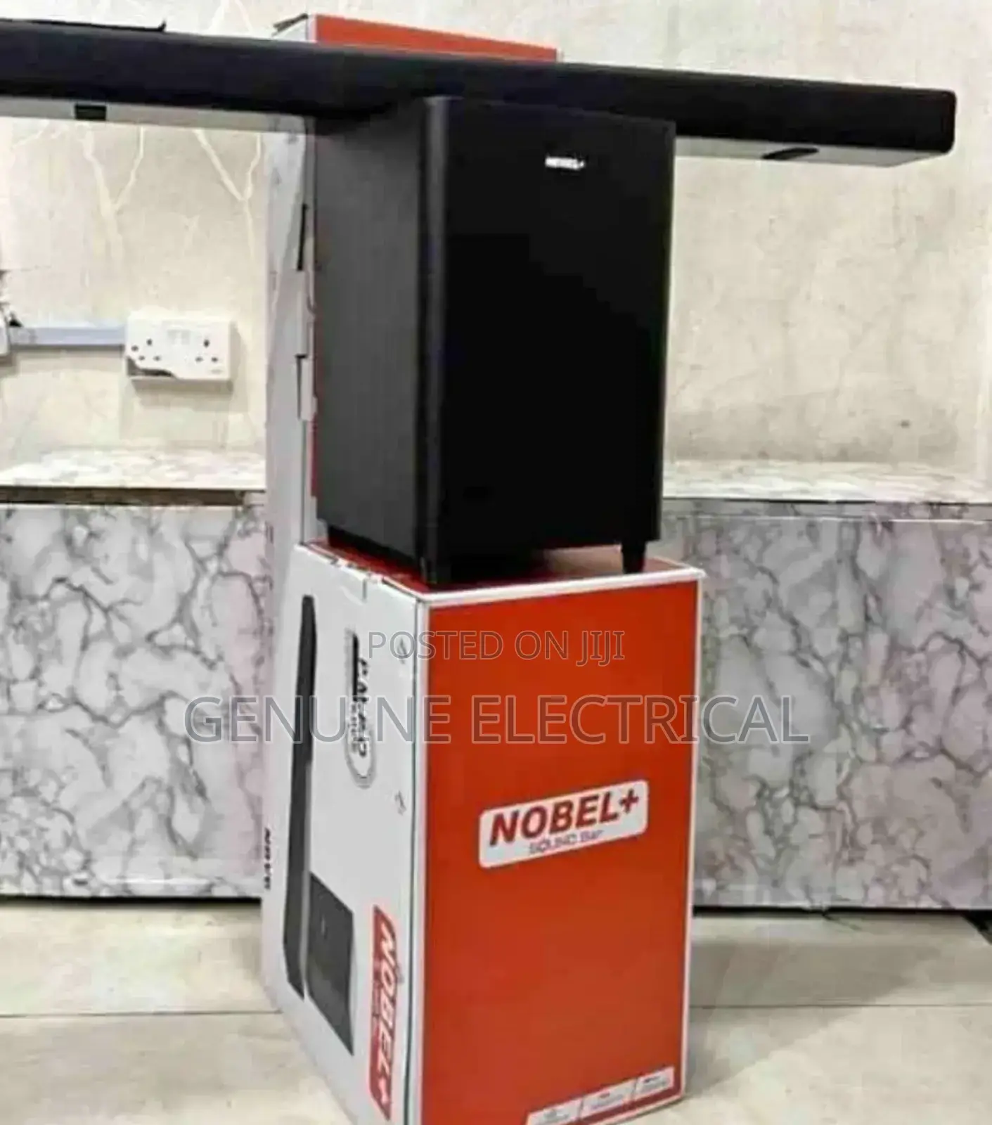 Nobel Soundbar With Wireless Bluetooth -NBV6 2.1CH