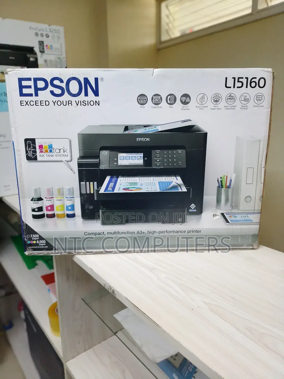 Epson L15160 Printer Eco Tank A3 Duplex