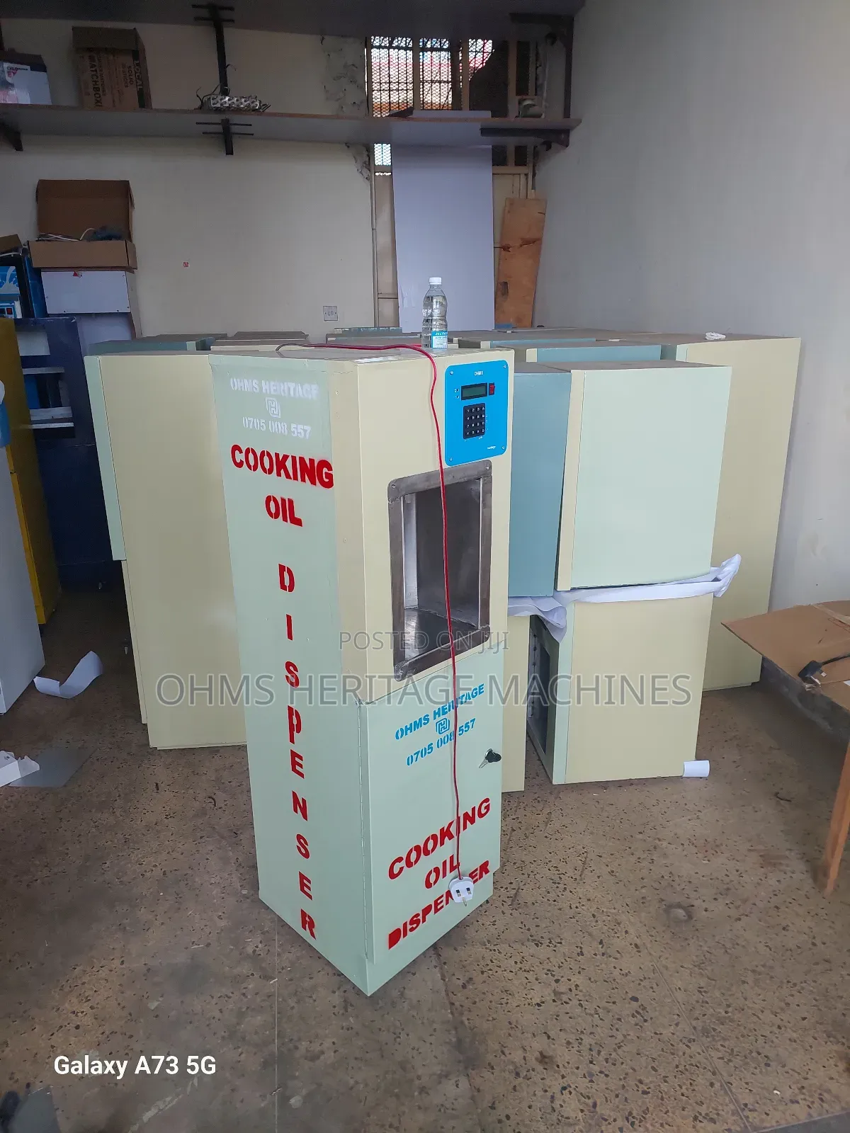 Cooking Oil Dipsensee(Metallic)