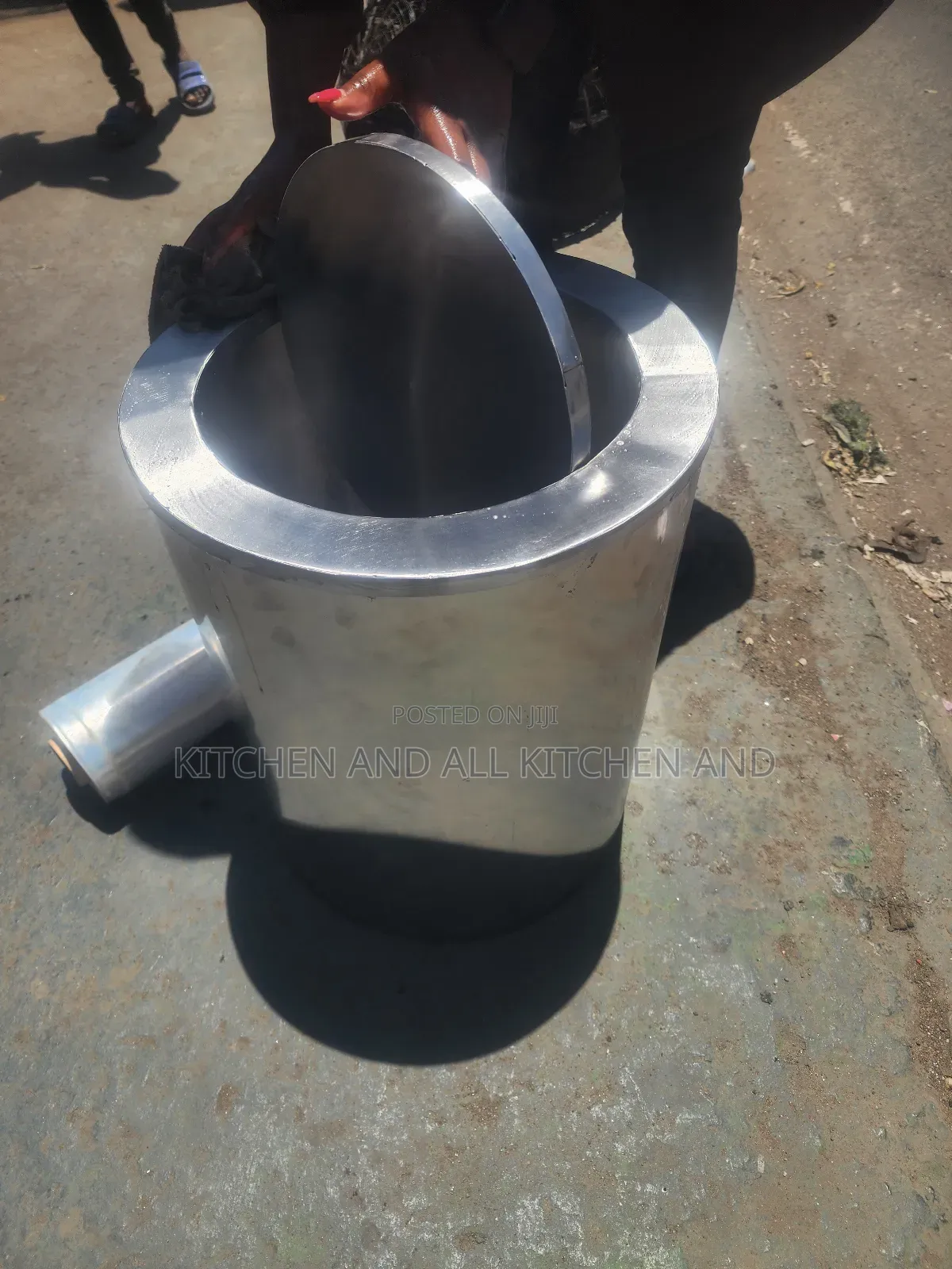 Stainless Steel Waste Bin