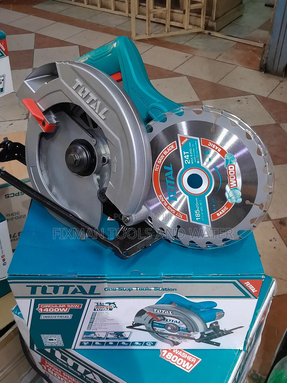 Total Circular Saw 1400watts + Blade