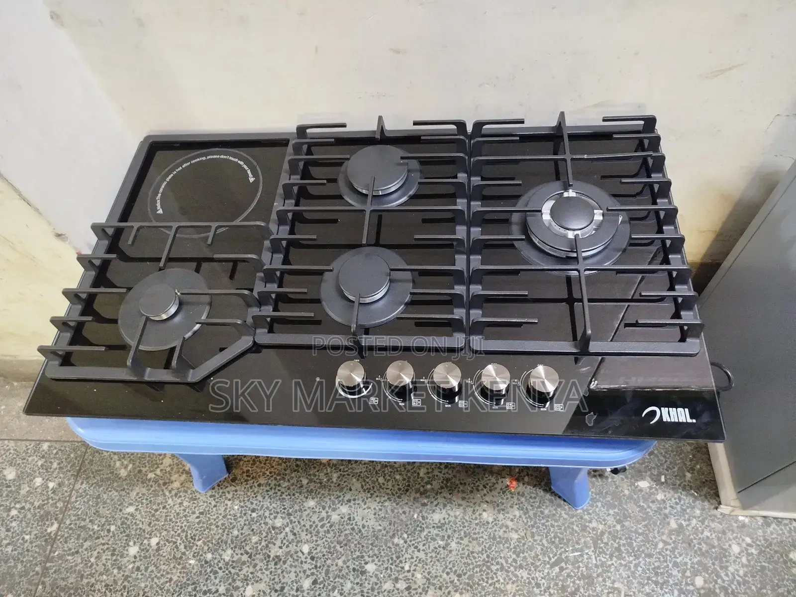 Khal 3 Gas ,1 Induction Plate With Wok
