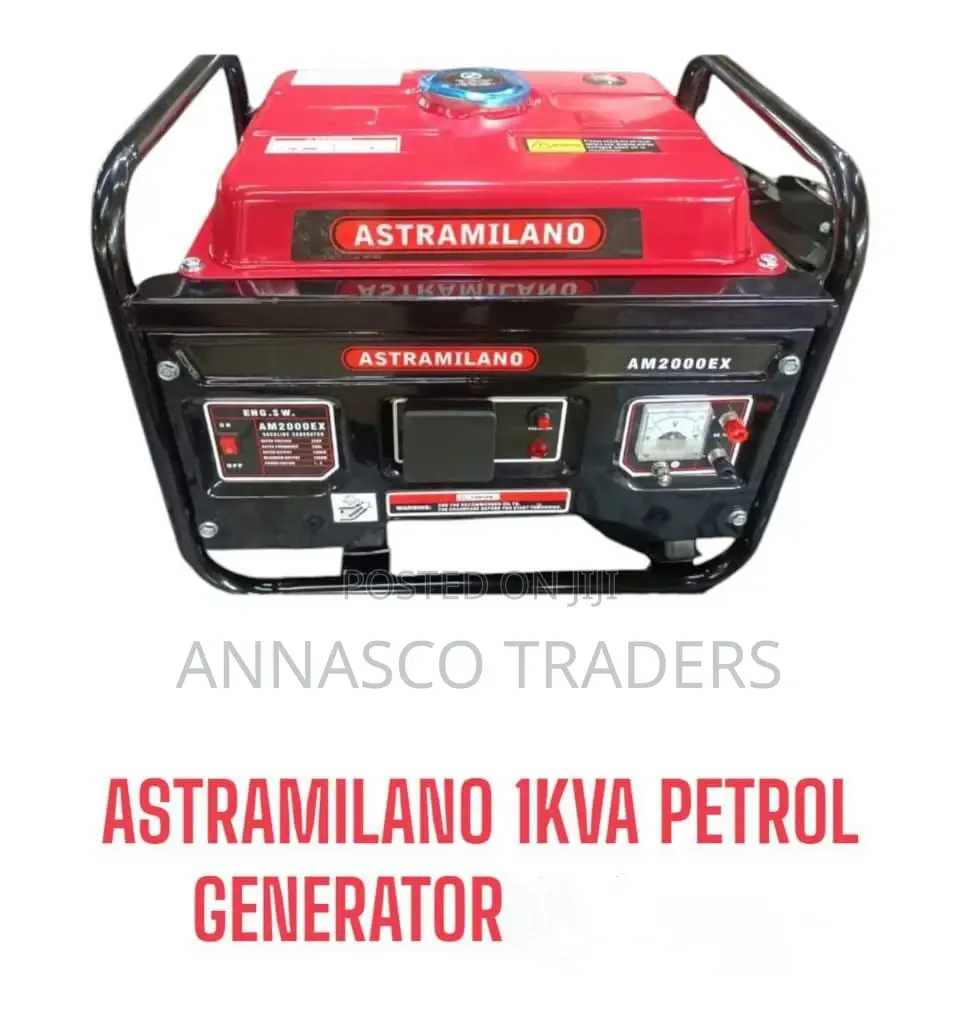 Powerful Astramilano 1KVA Petrol Generator