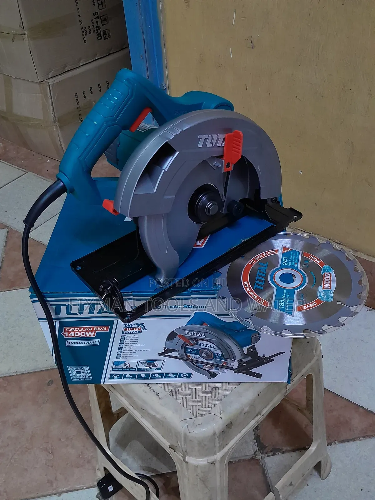 Modern Total Circular Saw + Blade 1400 Watts