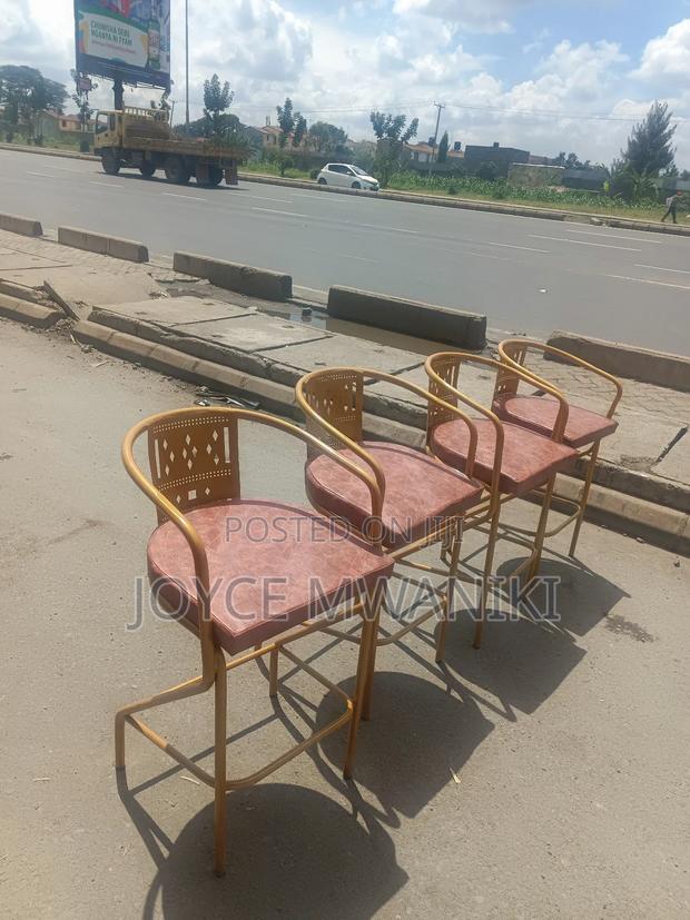 Powder Coated Laser Cut Design Bar Chairs, Powder Coated , - thumbnail 4