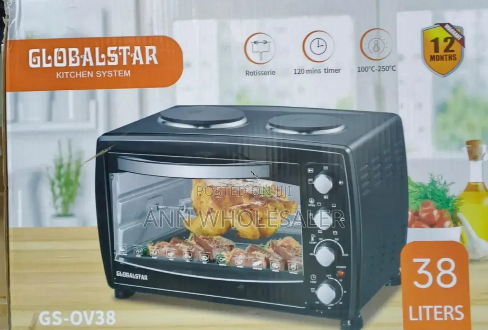 Good Working Double Rotisserie Oven Globalstar G-65