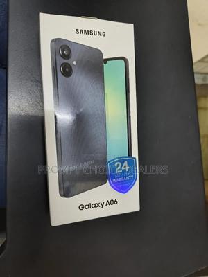 New Samsung Galaxy A06 128 GB Black - main view