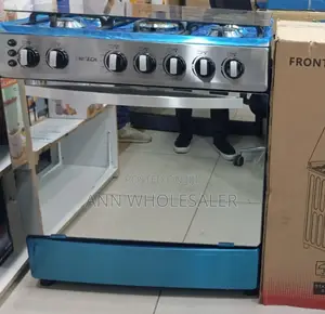 New 60*80 Unitech 5 Burner Frestanding Full Gas Cooker C-4