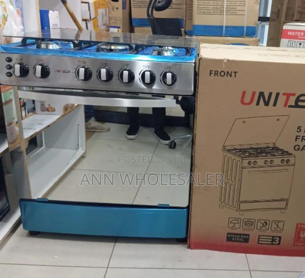 New 60*80 Unitech 5 Burner Full Gas Cooker U -65