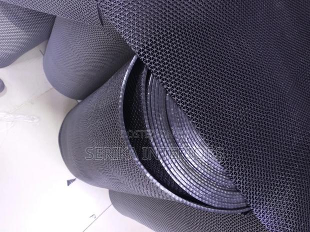 Black PVC Anti Slippery Mats Bathroom Mats