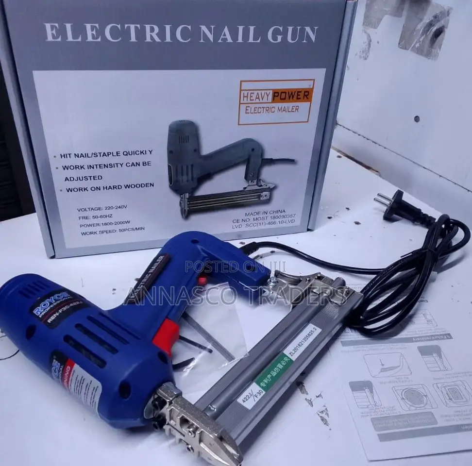 Quality Royce Electric Nail Gun 2000W