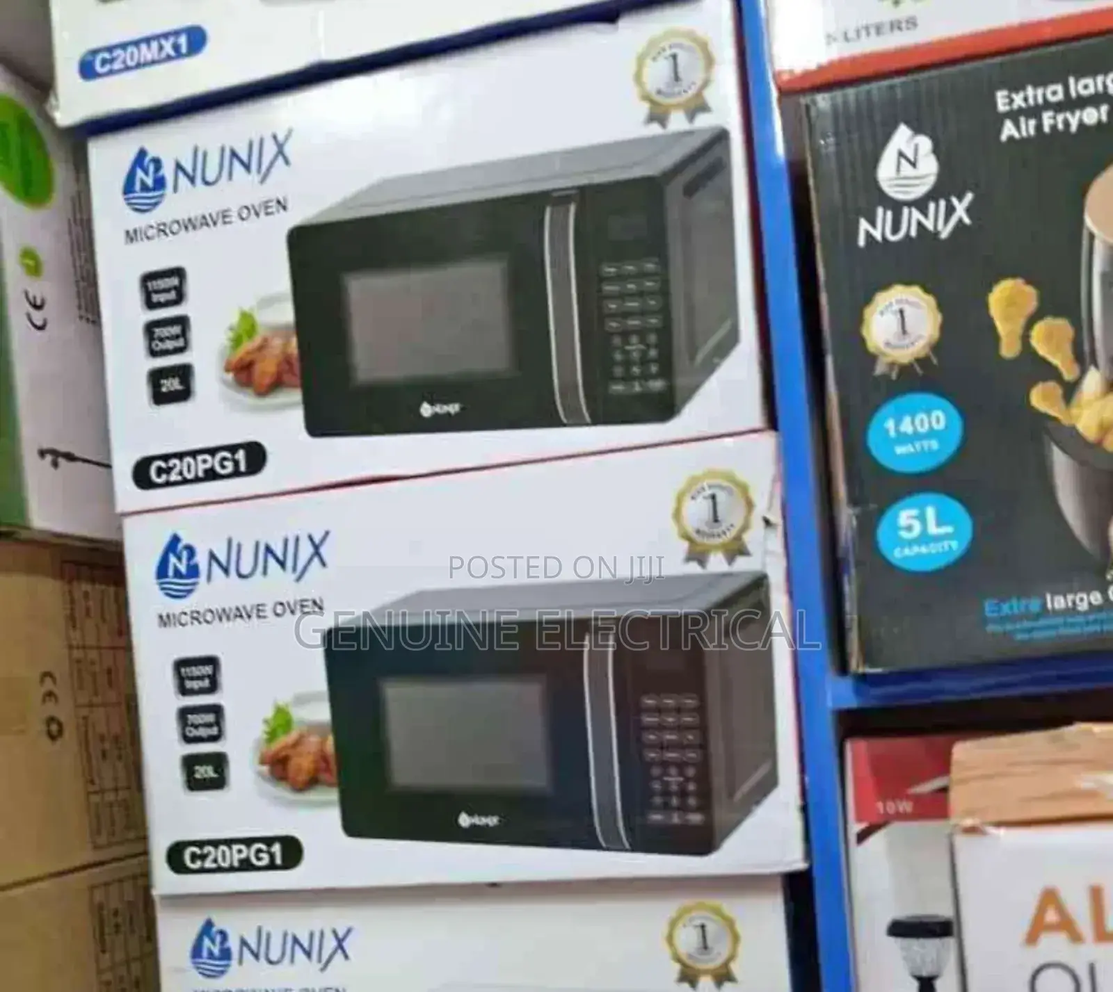 20 Litres Nunix Digital Microwave With Grill