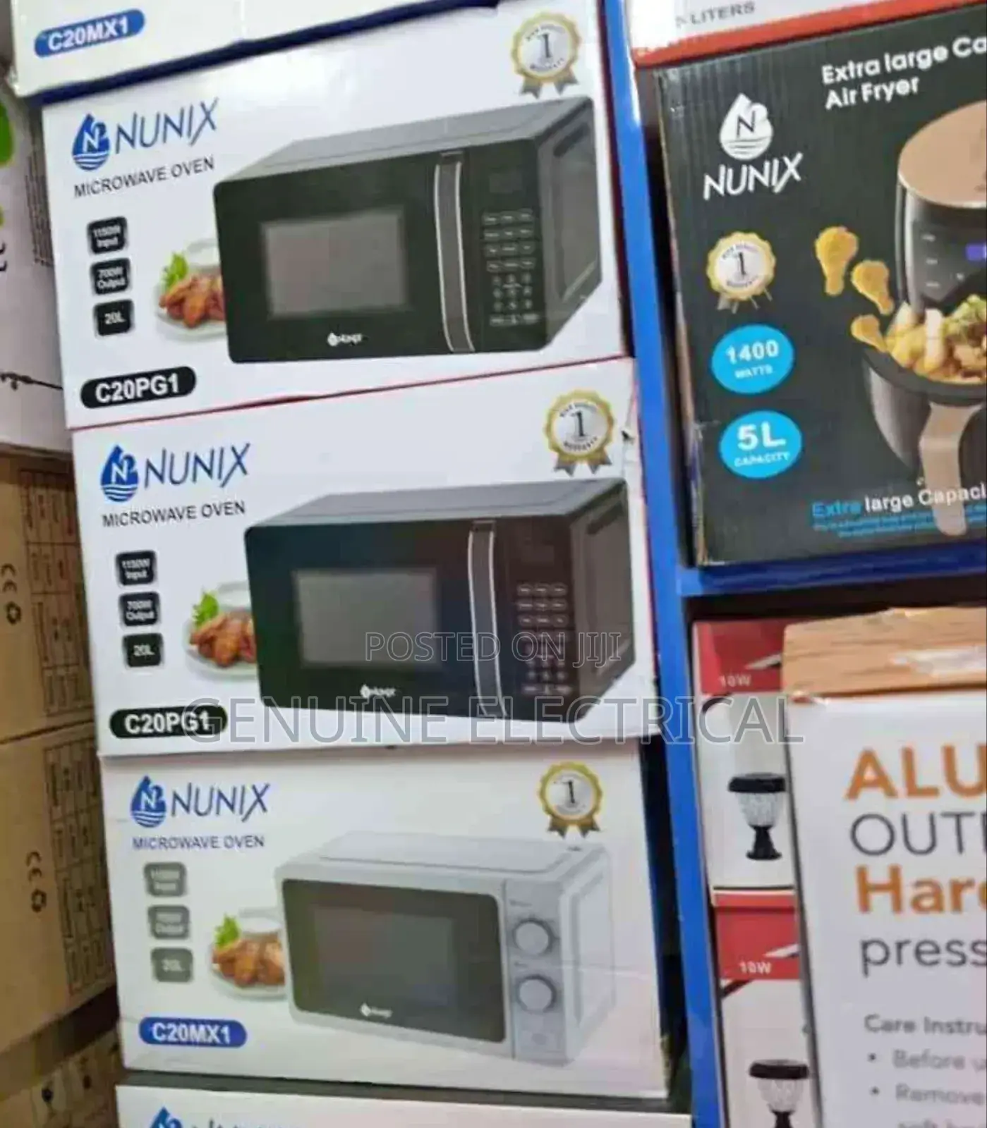 20 Litres NUNIX Digital Microwave Oven Glass Door