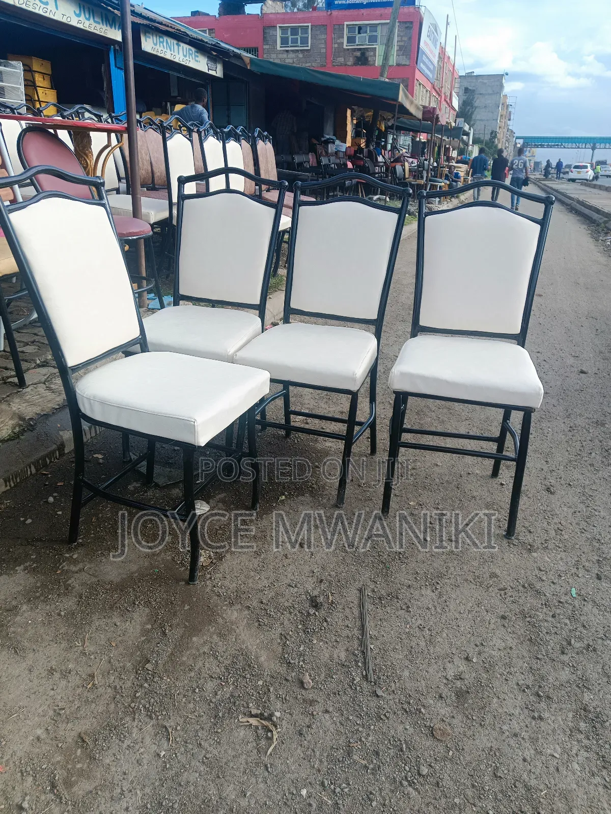 Hotel White Chairs