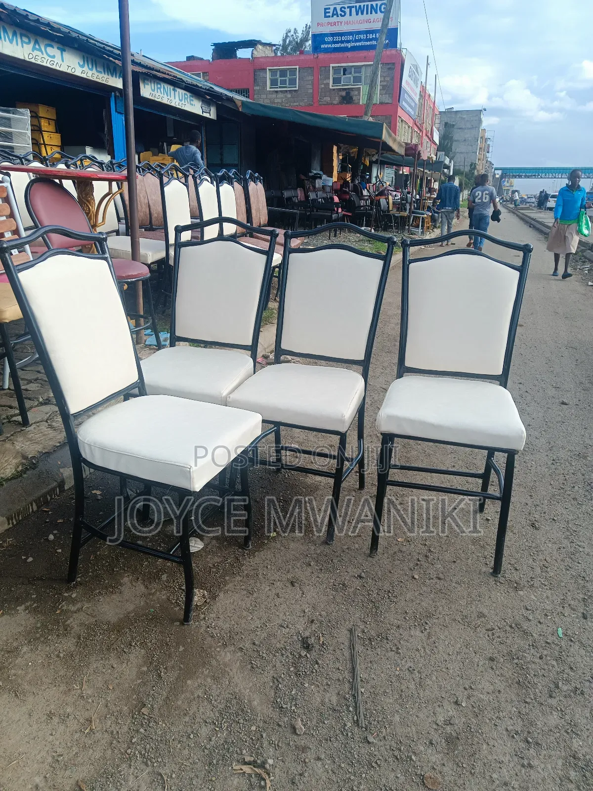 Hotel White Chairs