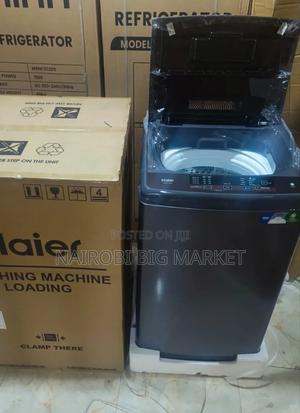 Black 8 Kg Fully Automatic Washing Machine Haier H-5 - thumbnail 2