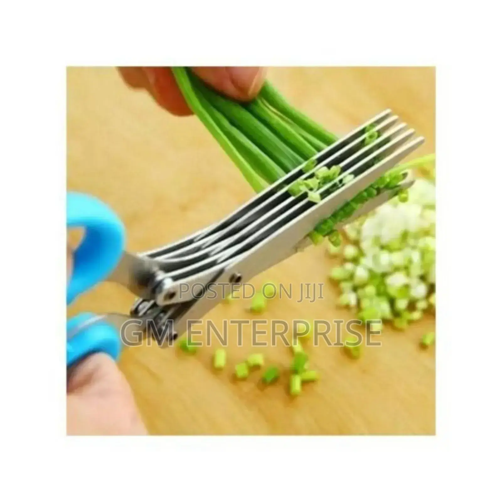 Multifunctional 5 Layer Herb Scissors