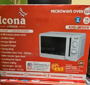 20 Litres Icona Manual Microwave