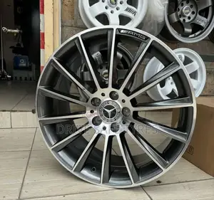 18 Inch Mercedes Benz Sport Rims Set Black Silver