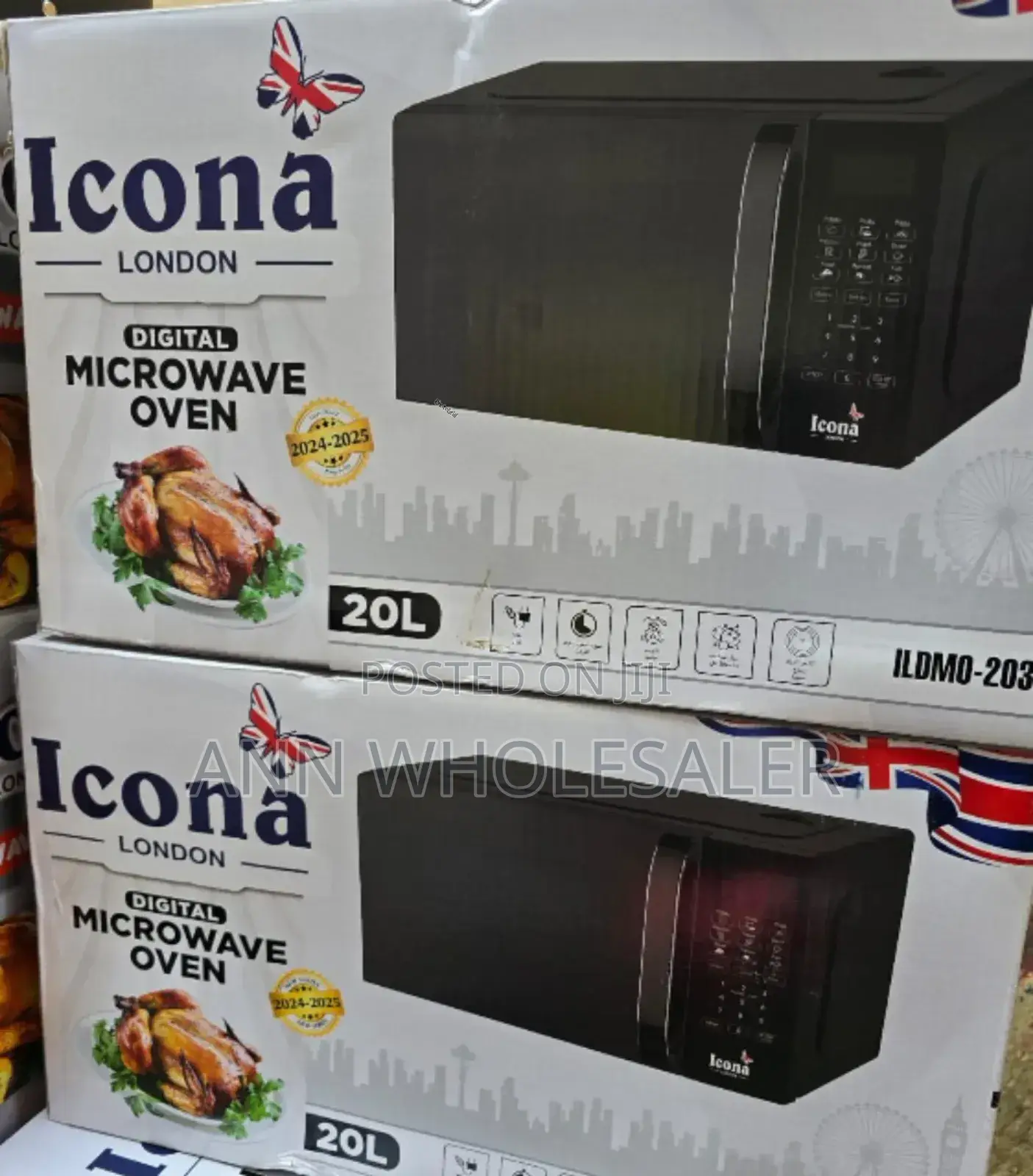 Good Working 20l Icona Digital Microwave IC-56