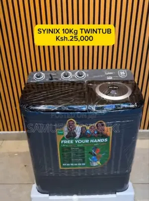 Syinix 10KGS Twin Tub Washing Machine