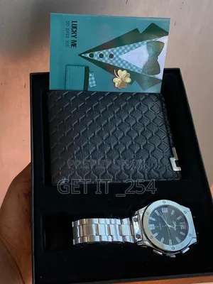 Valentines Men Pack Watch,Wallet ,Card,Bag